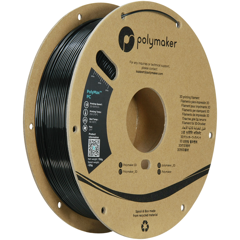 Polymaker PolyMax™ Tough PC Black - Afbeelding 5