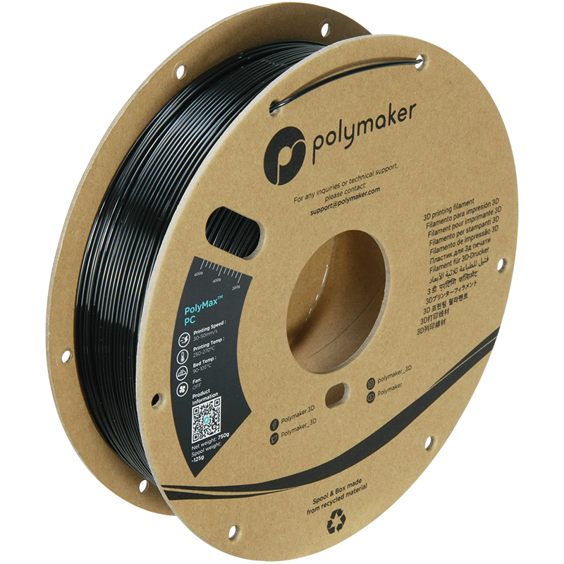 Polymaker PolyMax™ Tough PC Black - Afbeelding 3