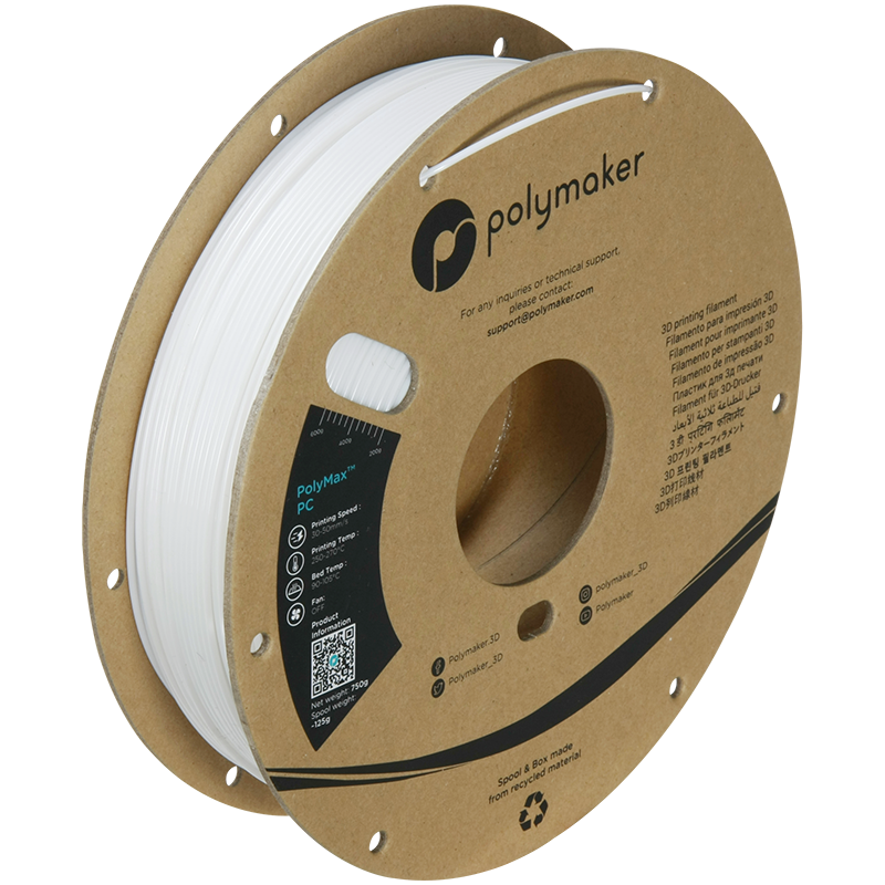 Polymaker PolyMax™ Tough PC White - Afbeelding 3