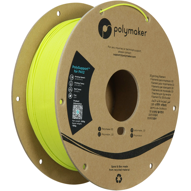 PolySupport™ for PA12 (1.75 mm, 0.5 kg)(Grass Green) - Afbeelding 5